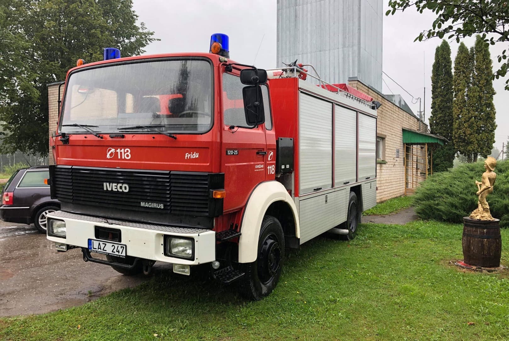Nauji Rokiškio rajono savivaldybės priešgaisrinės tarnybos automobiliai